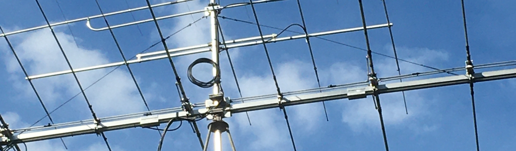 Antenne am Vereinslokal © HB9MFL